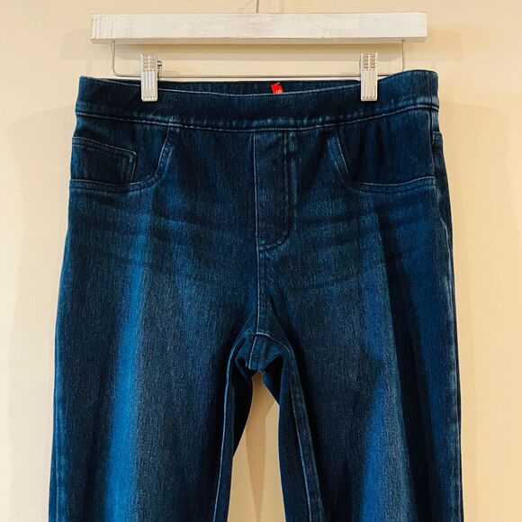 SPANX Dark Blue Jeggings size Medium - Picture 2 of 6